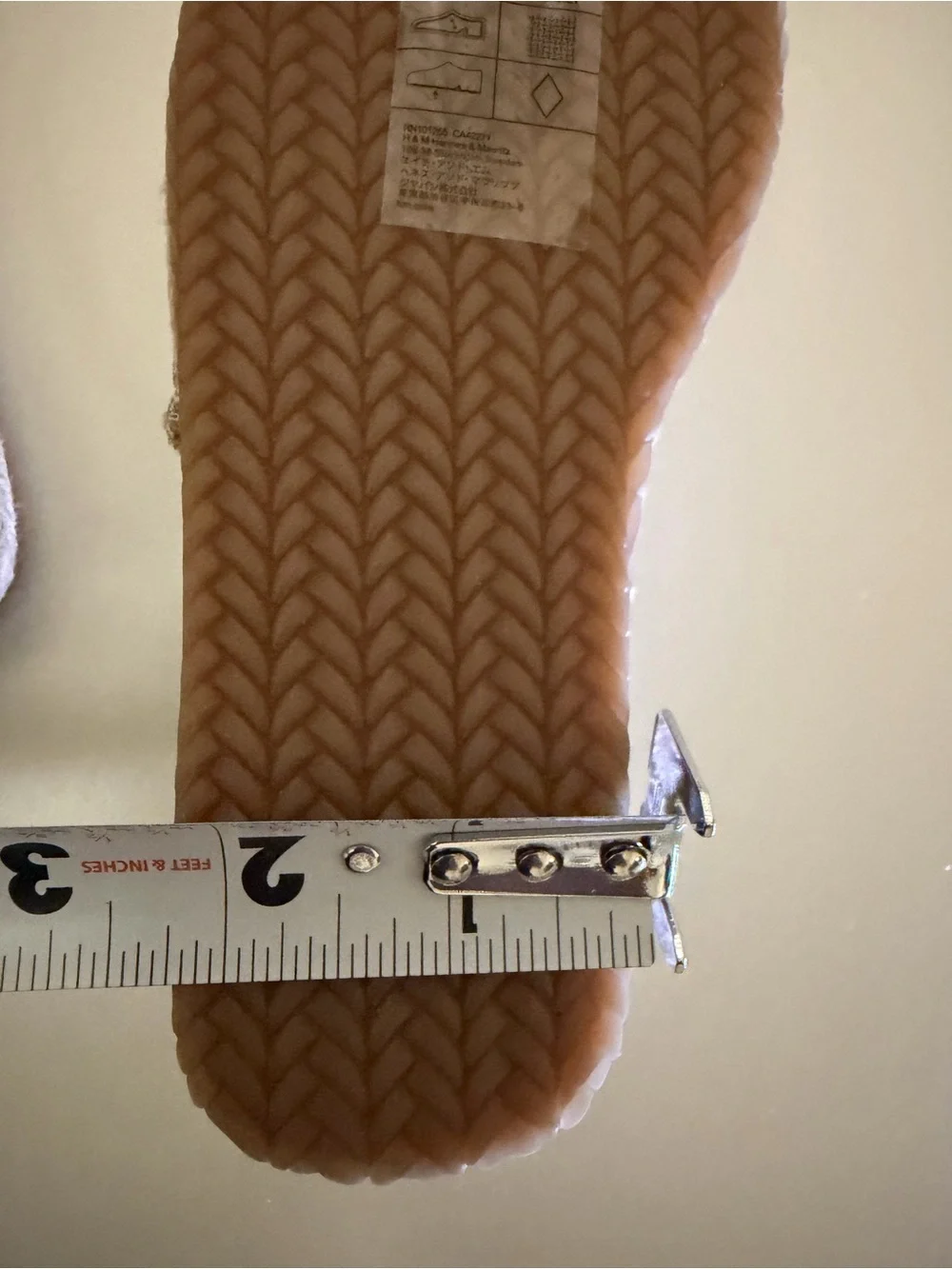 H&M Kids Beige Slip-On Moccasins 11 Toddler Kid